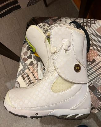Scarponi burton snowboard