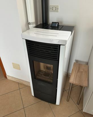 Stufa a Pellet Ravelli RC70 + Tubazioni Incluse