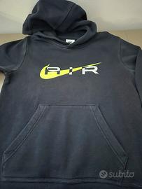 felpa nera NIKE bambino tg.10 anni