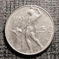 50 LIRE MINI ERRORI DI CONIO