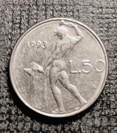 50 LIRE MINI ERRORI DI CONIO