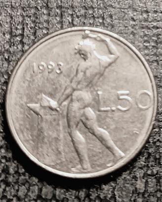 50 LIRE MINI ERRORI DI CONIO