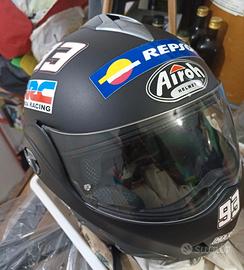 2 caschi moto airoh XS e L