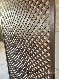 divisore in legno per esterno