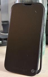 Custodia a libro per iPhone 15, 14, 13