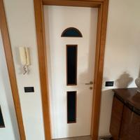 2 Porte da interni bianche con vetro