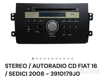STEREO / AUTORADIO CD FIAT 16