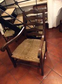 Chaise-longue autentica anni '30