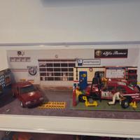 Alfa romeo 1:43 diorama officina