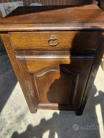 mobiletto legno massiccio