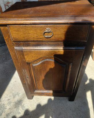 mobiletto legno massiccio