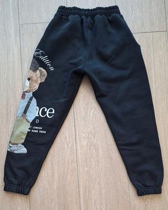 Pantaloni neri streetwear unisex