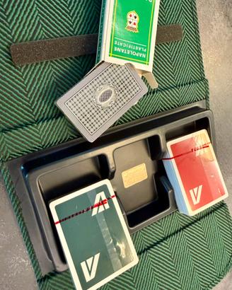 Set confezione carte da viaggio Alitalia Dal Negro