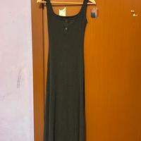 vestito lungo grigio scuro (solo provato)