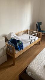 Letto bambino IKEA con materasso e doghe