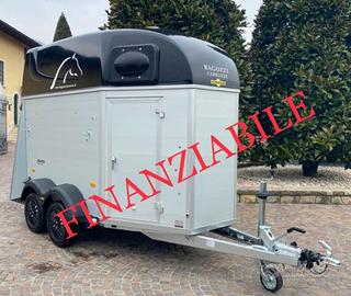 Trailer van per cavalli equitos alu senza selleria