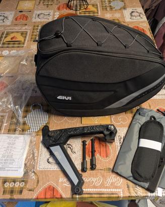 Borsa GIVI piu' staffa stealth guerrilla 450
