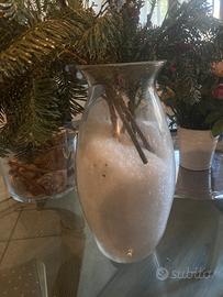 Vaso in vetro da arredo