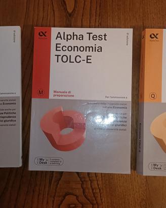 Alpha Test economia Tolc-e