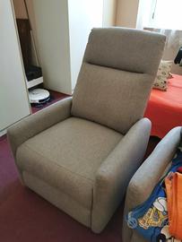Poltrona reclinabile elettrica