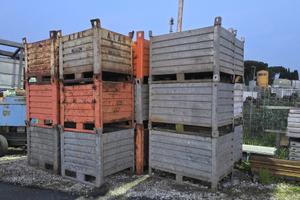 Contenitori in ferro per rottami