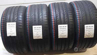 4 GOMME 265 30 20 CONTINENTAL BR731
