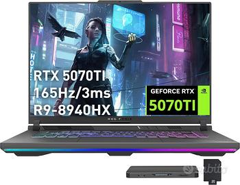ASUS ROG Strix G16 - RTX 5070 Ti - Ryzen 9 8940HX