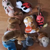 peluches assortiti