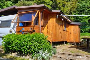 ROULOTTE CON PREINGRESSO IN LEGNO Piane di Mocogno