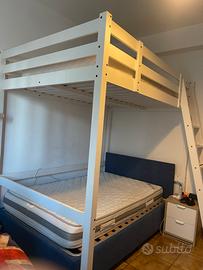 Struttura letto una piazza e mezzo ikea