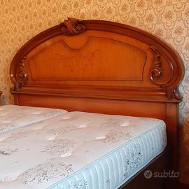 Testiera e pediera letto matrimoniale