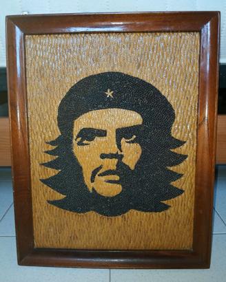 Quadro artigianale con la figura di "Che Guevara"