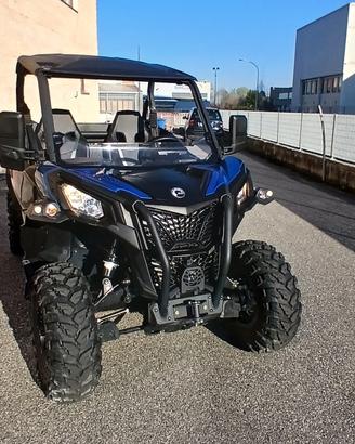 CAN-AM MAVERICK 1000 TRAIL DPS ABS TARGA GIALLA