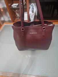 Borsa Mario Valentino pelle bordeaux