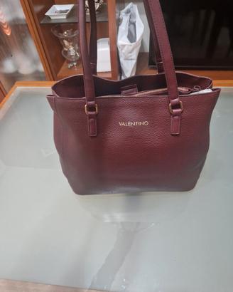 Borsa Mario Valentino pelle bordeaux