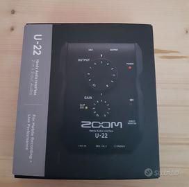 Zoom U‑22 - Scheda audio portatile