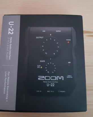 Zoom U‑22 - Scheda audio portatile