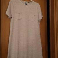 Vestito da bambina color argento 