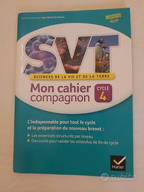 Libro SVT mon cahier compagnon - cycle 4 - Hatier