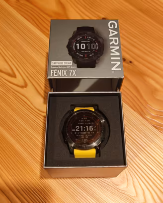 Garmin Fenix 7x solar sapphire 