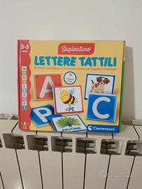 Gioco da tavolo Sapientino Lettere Tattili