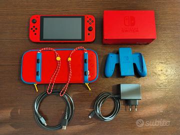 Nintendo Switch Mario Edition + Horipad