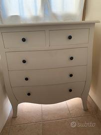 Como in legno stile shabby