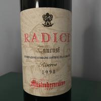 Radici Taurasi DOCG Riserva 1998 – Mastroberardino