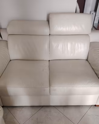 divani in pelle bianca poltroneesofa