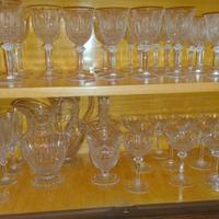 servizio in cristallo saint louis 