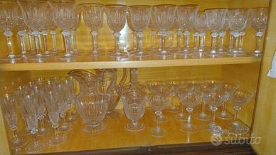 servizio in cristallo saint louis 