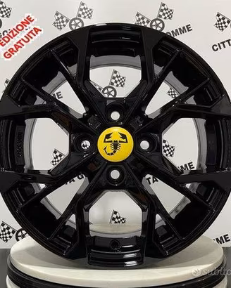 4 Cerchi in lega Abarth Grande Punto Evo da 15