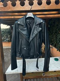 Giacca in pelle zara