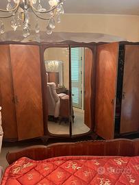 Camera da letto retro